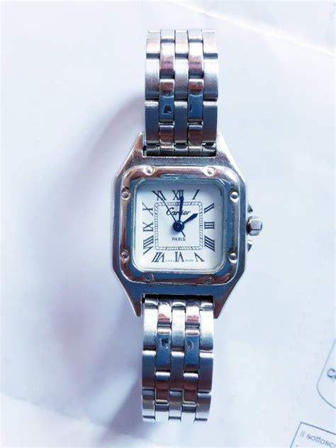 cartier paris 925 argent plaque or g20m swiss price|cartier tank quartz argent 925.